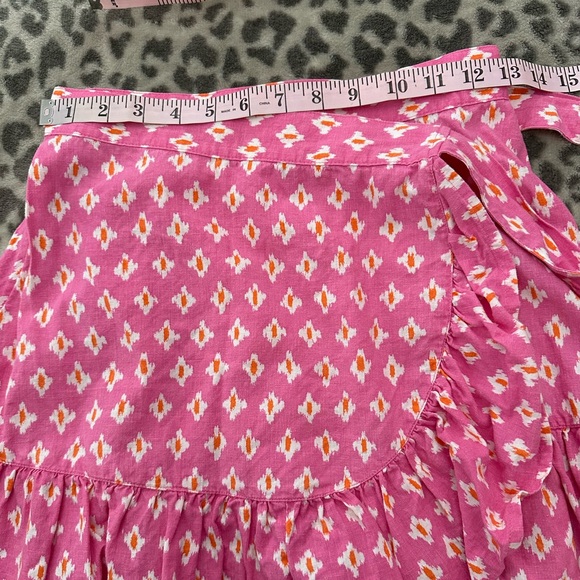 Aerie Wrap Mini Skirt in Lip Gloss Pink Size XS - Picture 9 of 17